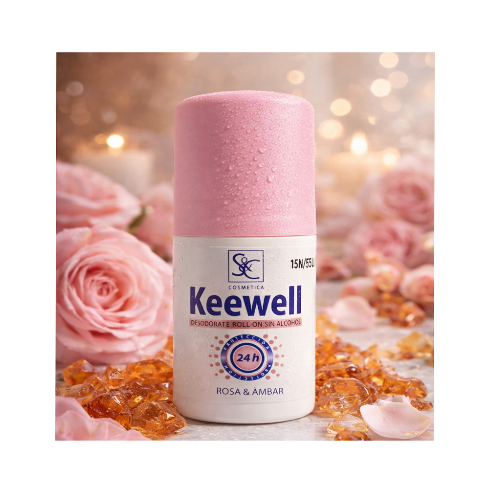 Desodorante Rosa & Ambar (90ml)