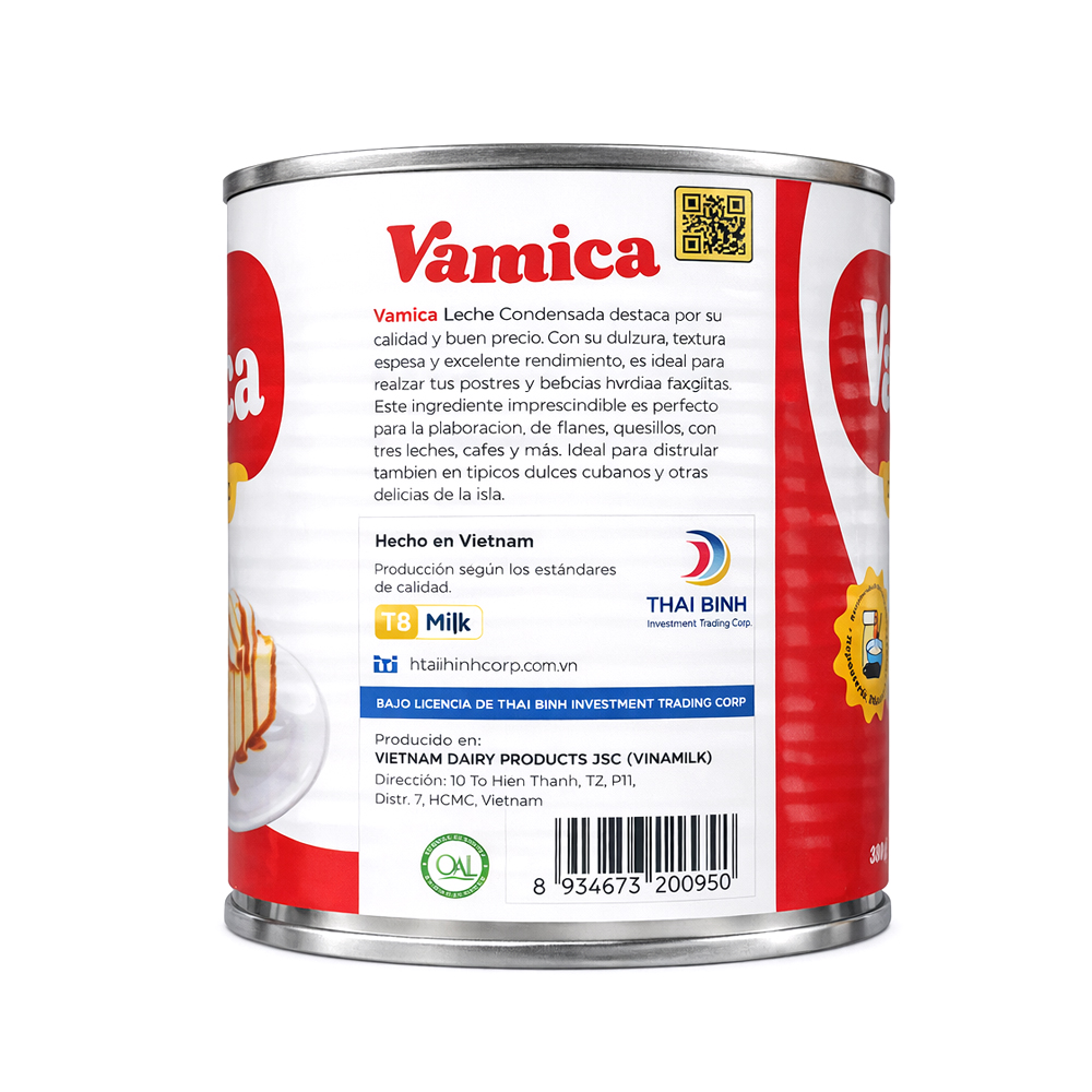 Leche Condensada Vamica (380g)