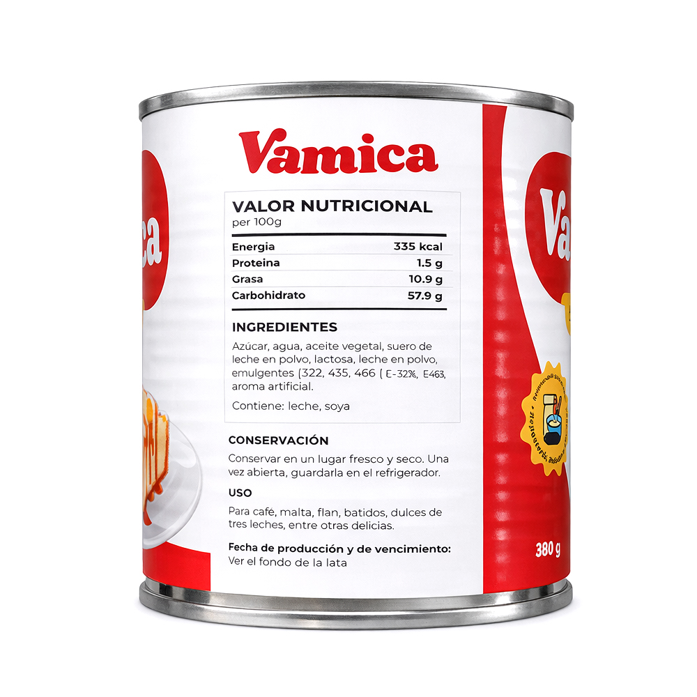 Leche Condensada Vamica (380g)
