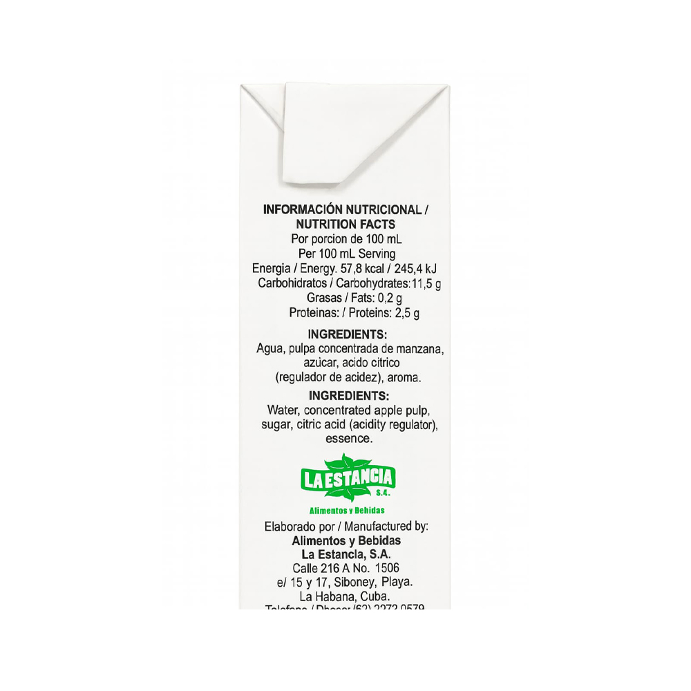 Néctar sabor Manzana La Estancia (200 ml)
