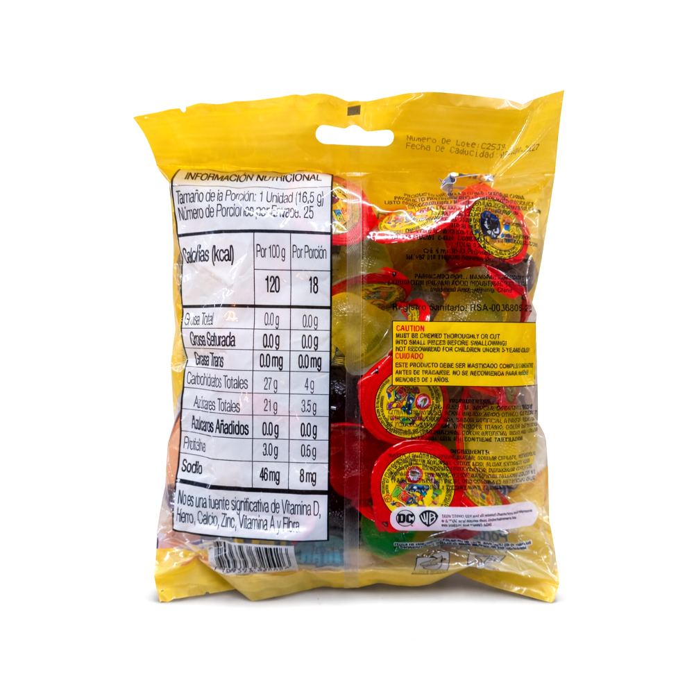 Paquete Gelatinas Mixto (25uds)