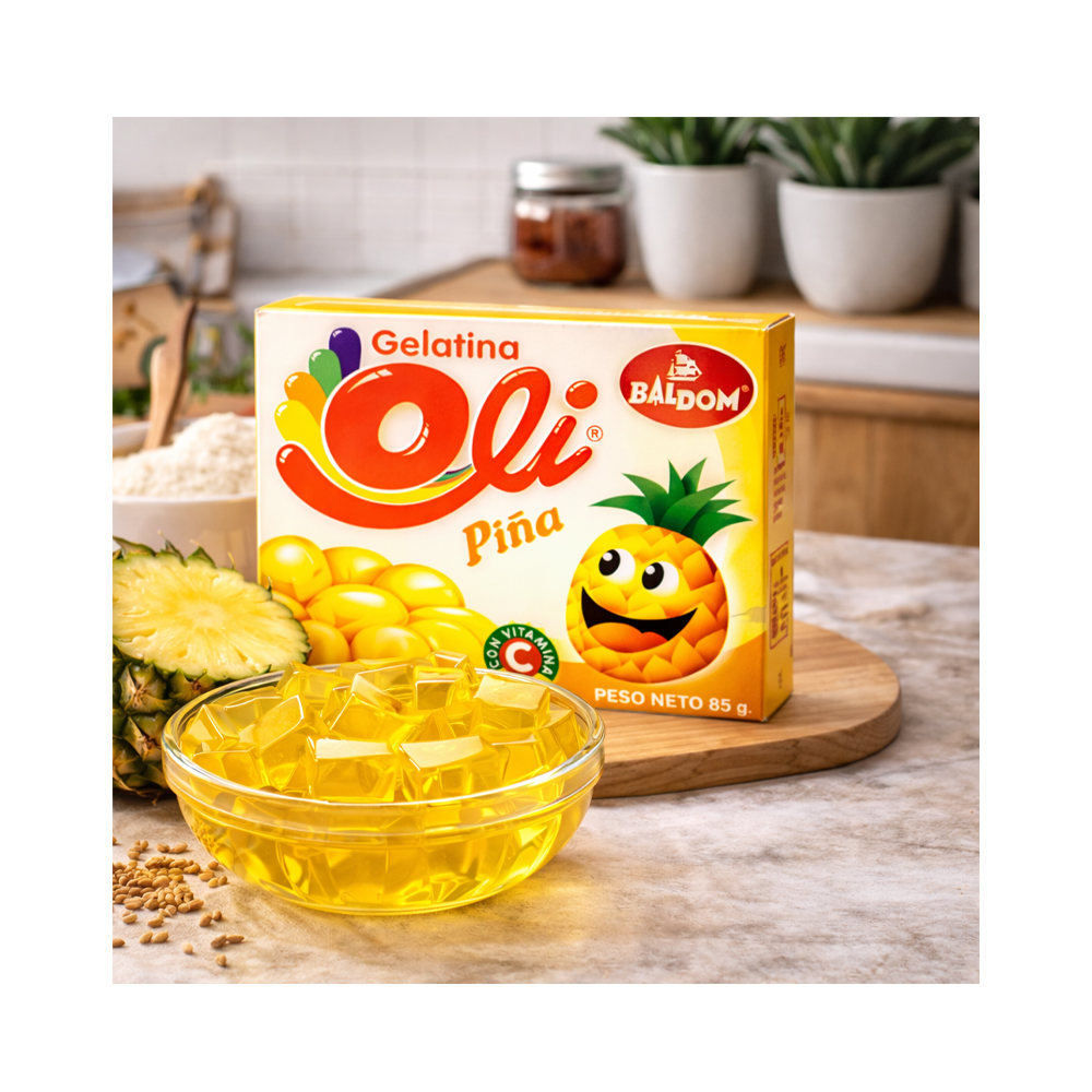 Gelatina de Piña Oli (85g)