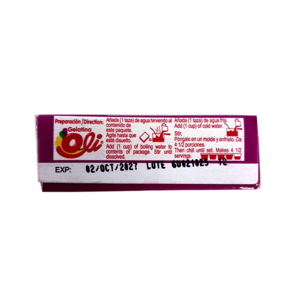 Gelatina de Uva Oli (85g)