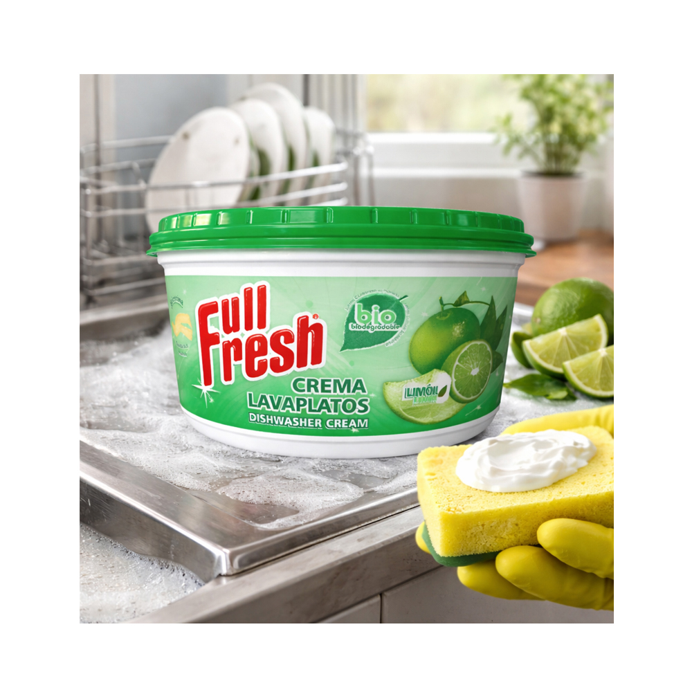 Crema Lava Platos Limón (1000g)