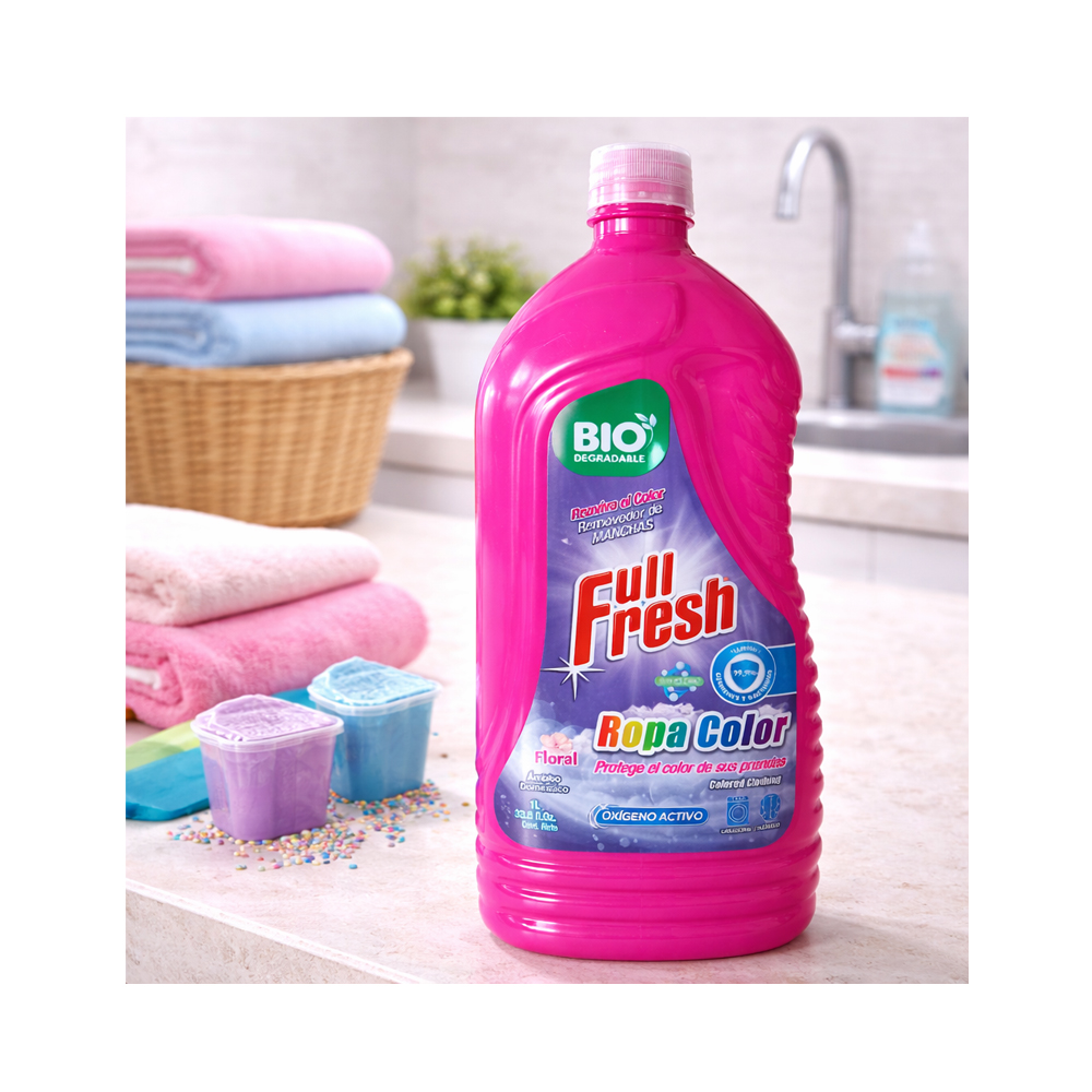 Removedor de Manchas Líquidos Ropa de Color (1000cc)