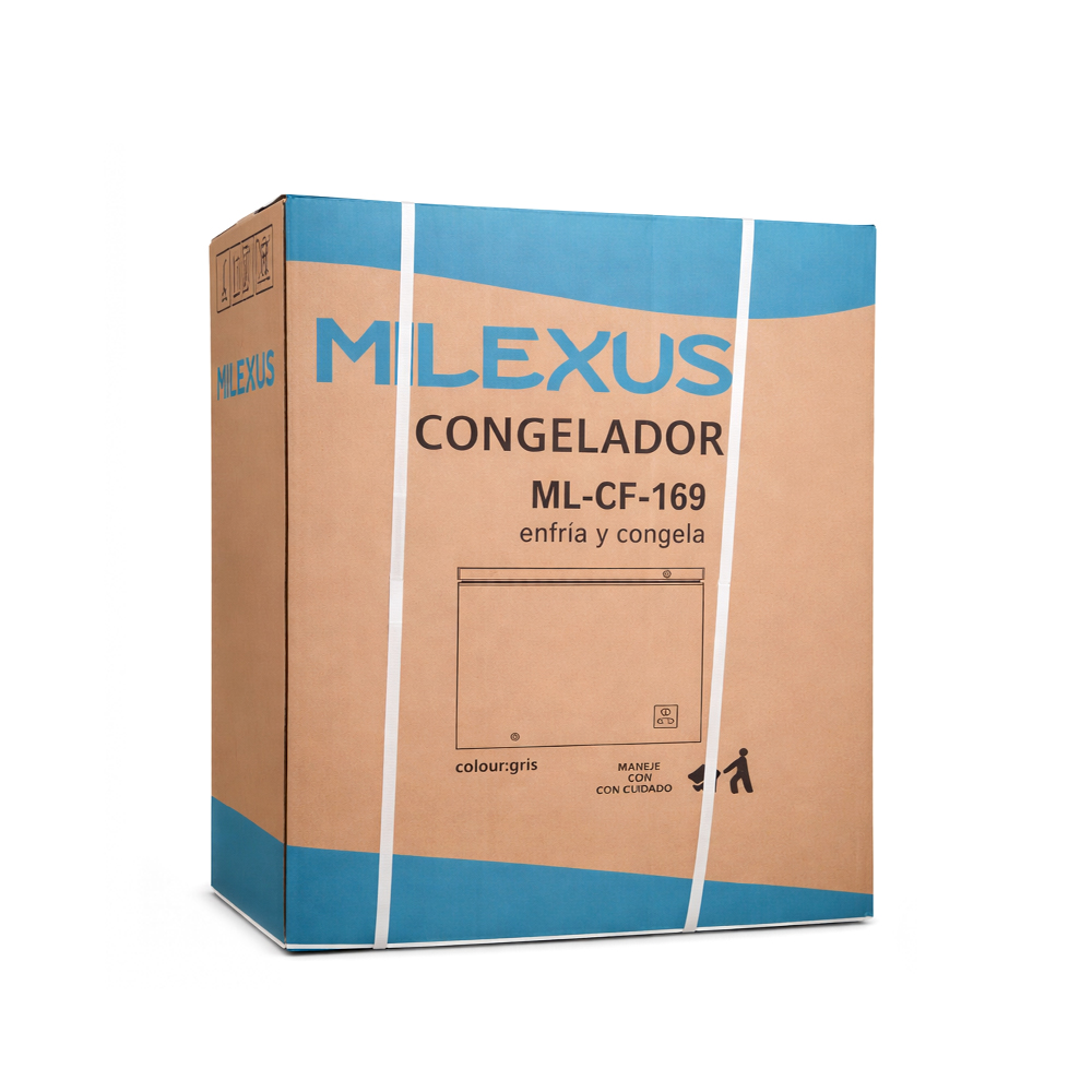 Congelador Horizontal de 169 Litros