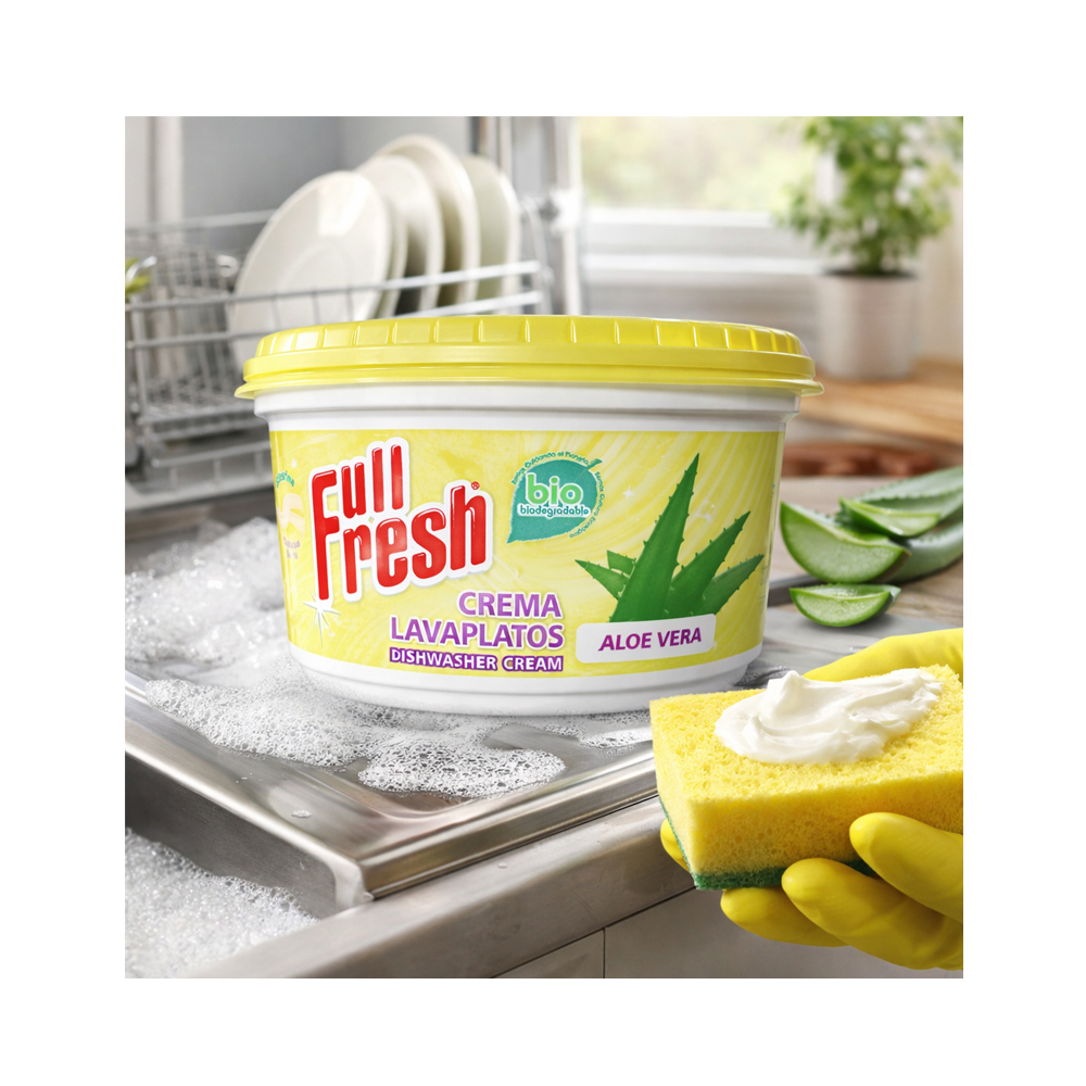 Crema Para Lava Platos Aloe Vera (500cc)