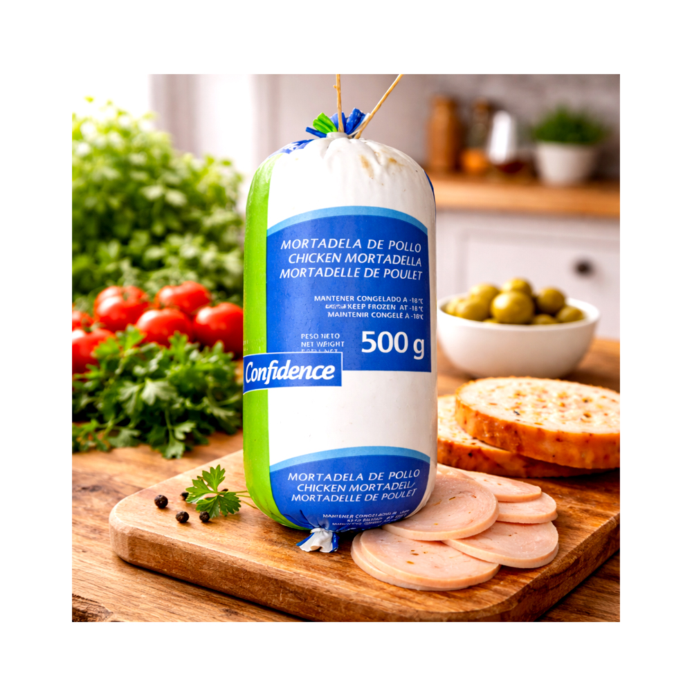 Mortadella de Pollo Confidence (500g)
