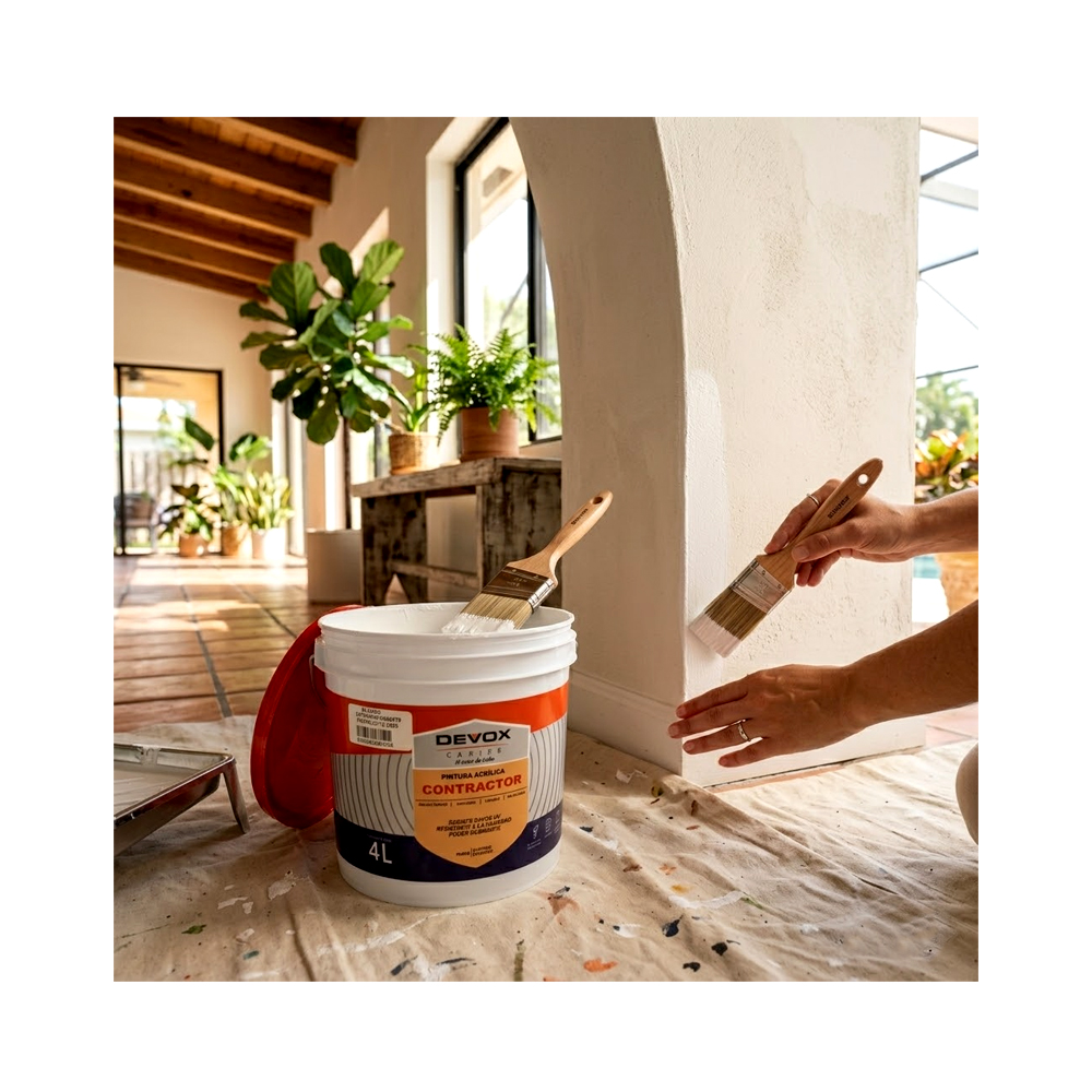Pintura Vinil Blanco (4lt)