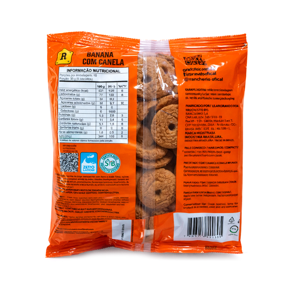 Rosquilla Banana con Canela Rancheiro (300g)