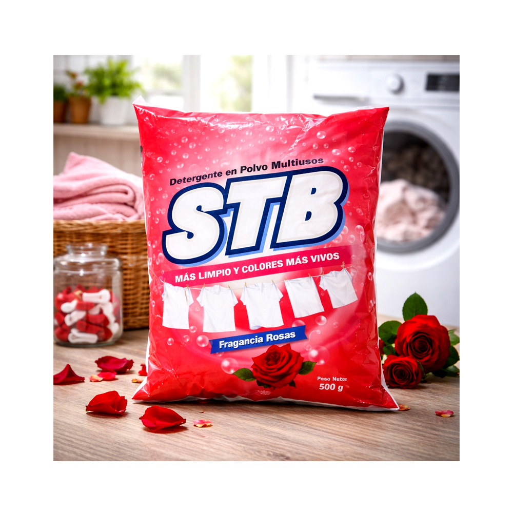 Detergente Rosas STB (500g)