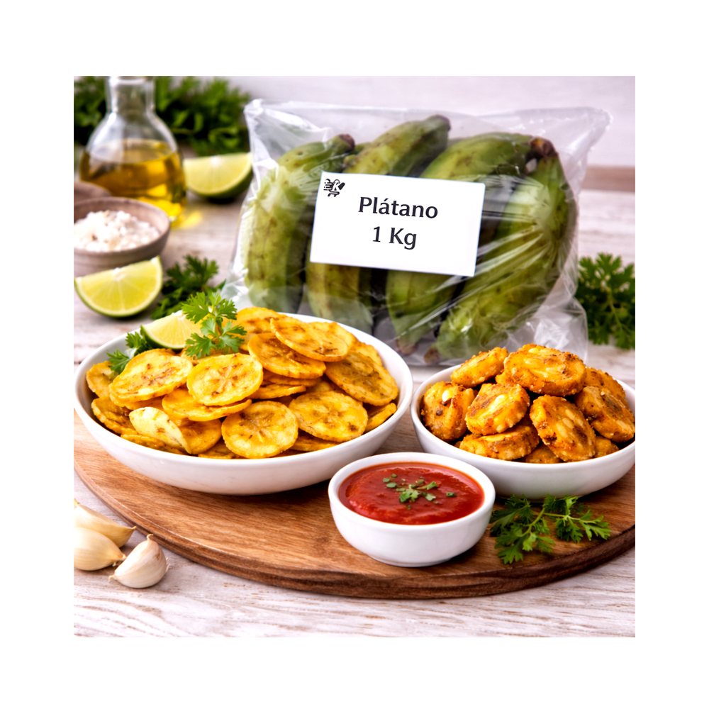 Plátano Fresco - LiuMonte (1kg)