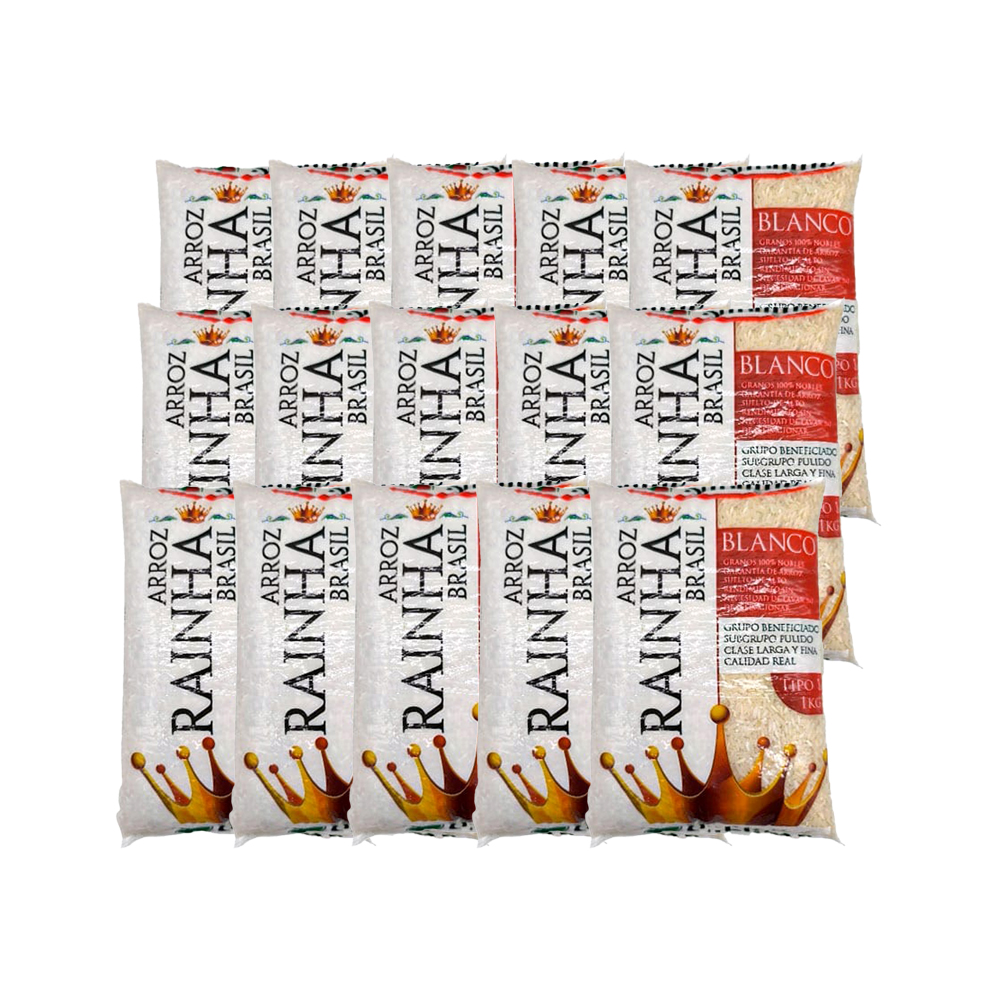 Pack Arroz Rainha (15x1kg)