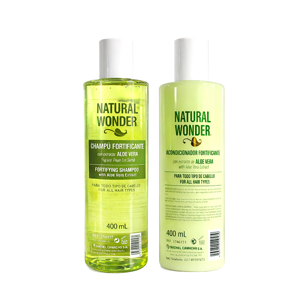 Shampoo & Acondicionador Natural Wonder (400ml)