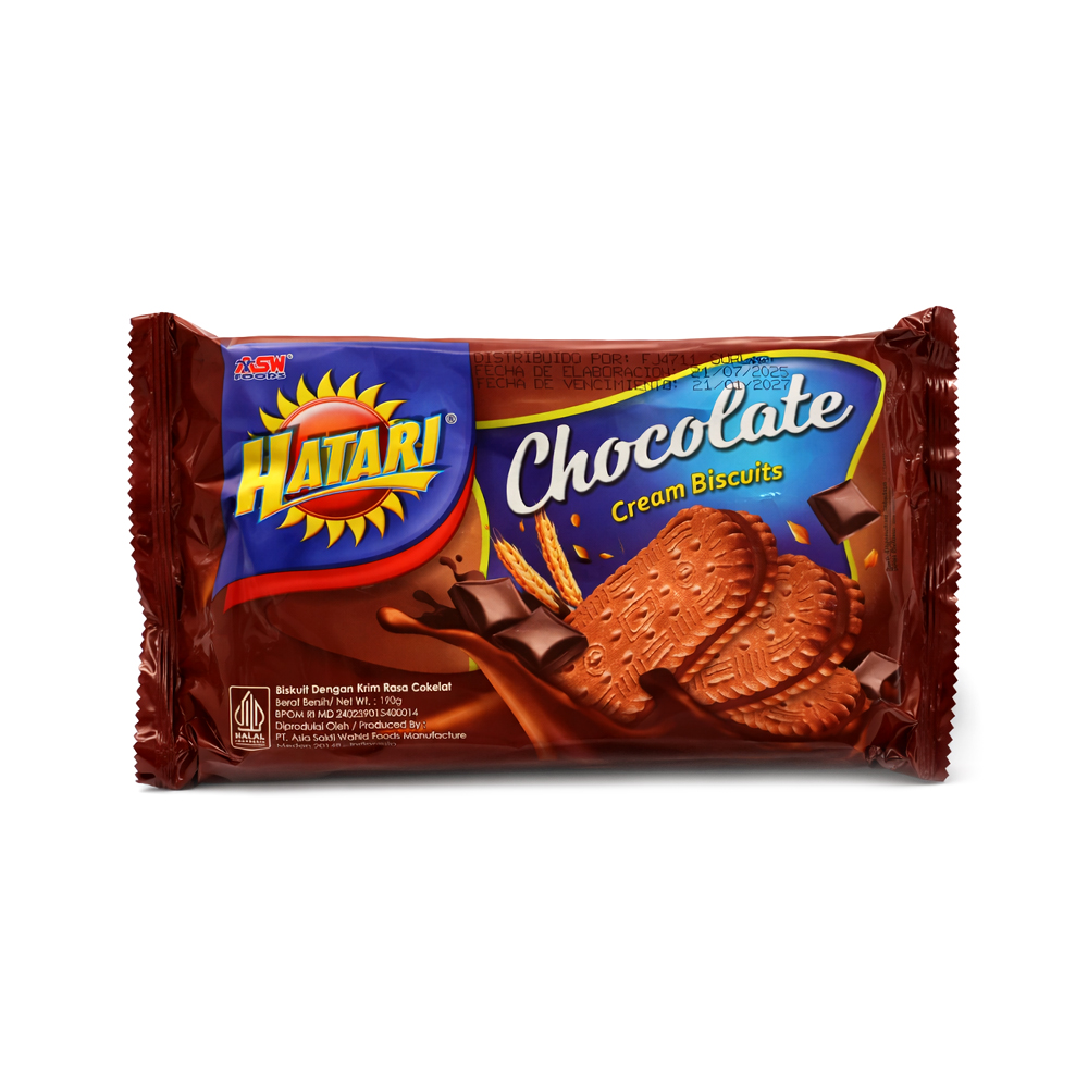 Galletas Rellenas de Crema de Chocolate Intenso (190g)