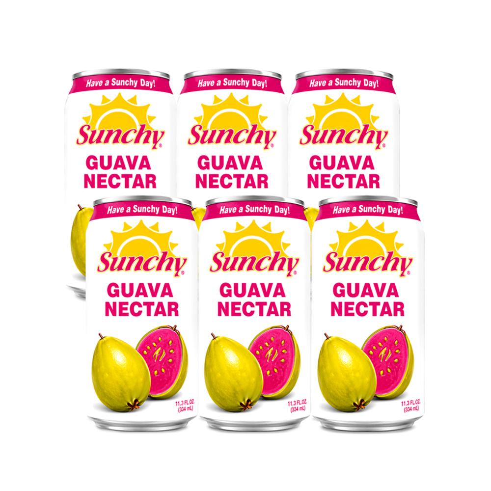 Pack 6uds Néctar de Guayaba Sunchy (6x330ml)