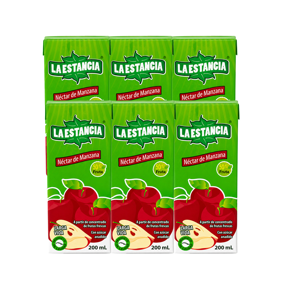 Néctar de Manzana La Estancia (6x200ml)