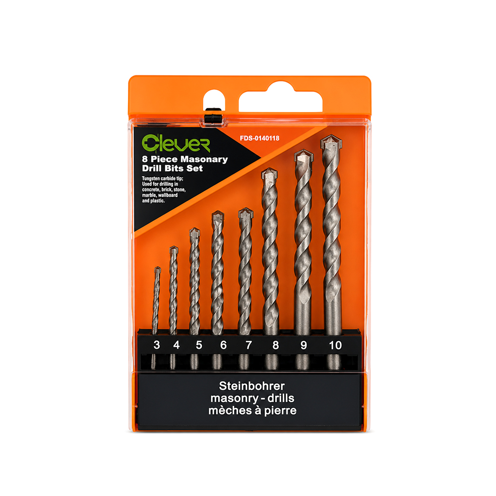 Estuche de Barrenas de Tungsteno