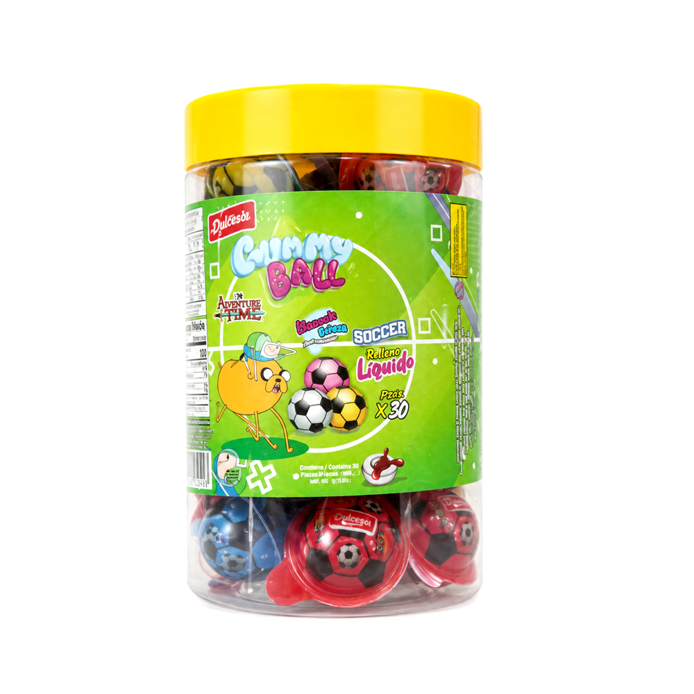 Soccer Gummy Ball (30uds)
