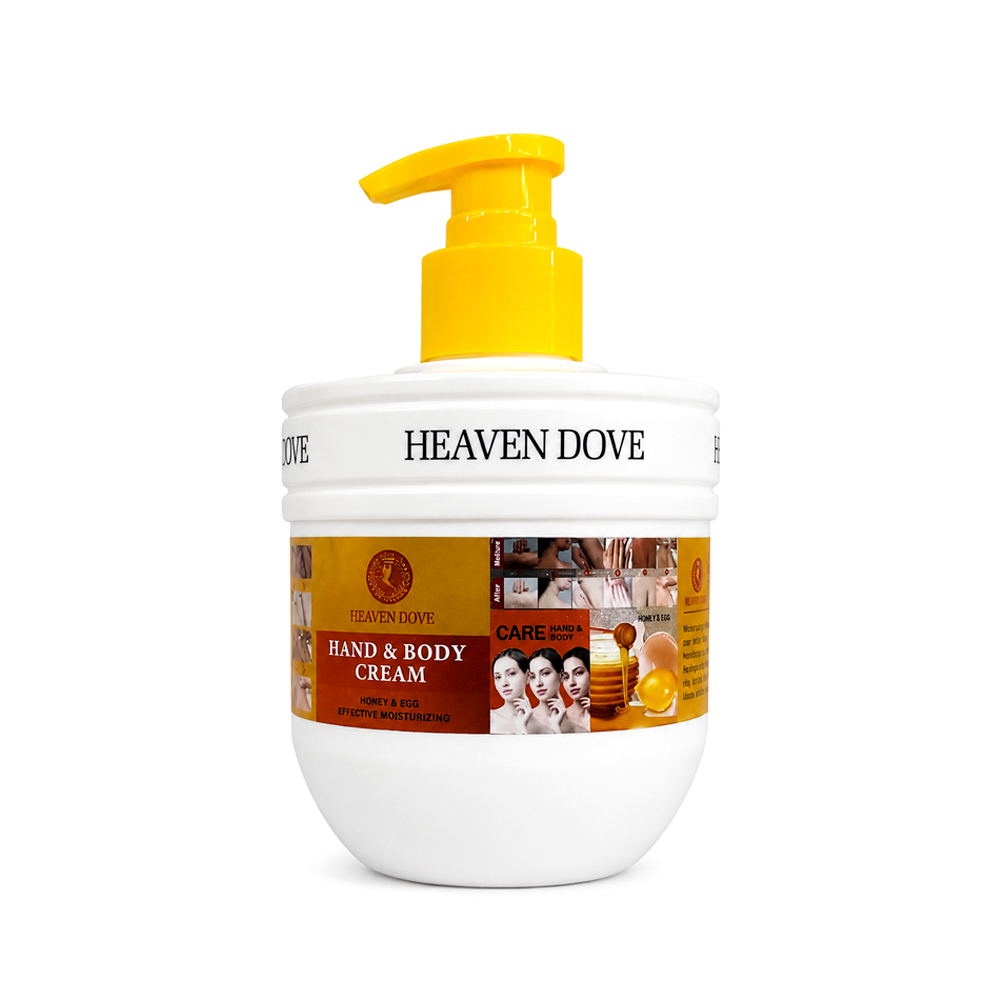 Crema de Piel Amarilla Miel Heaven Dove (320ml)