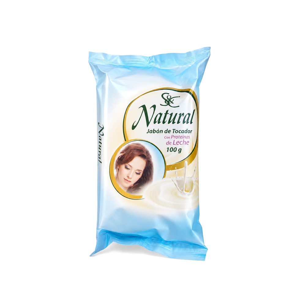 Jabón Natural con Proteína de Leche (100g)