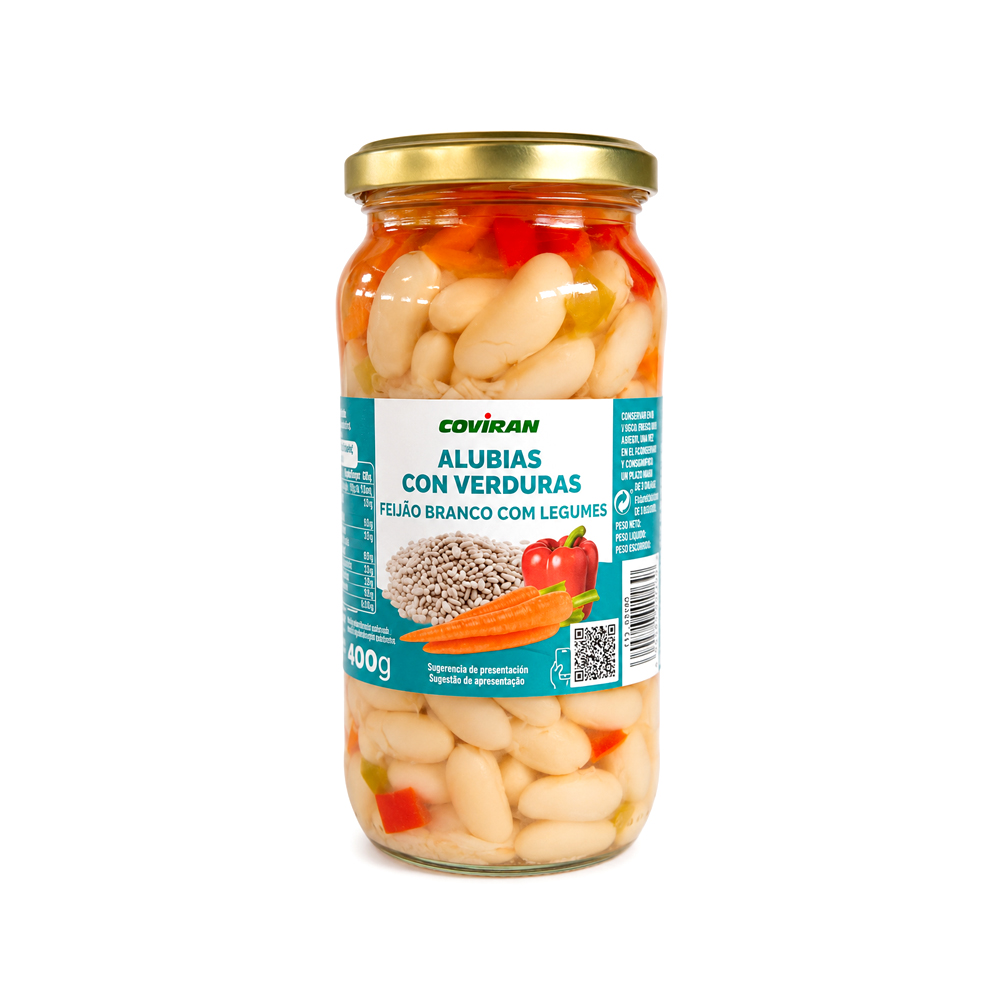 Alubias con Verduras (540g)