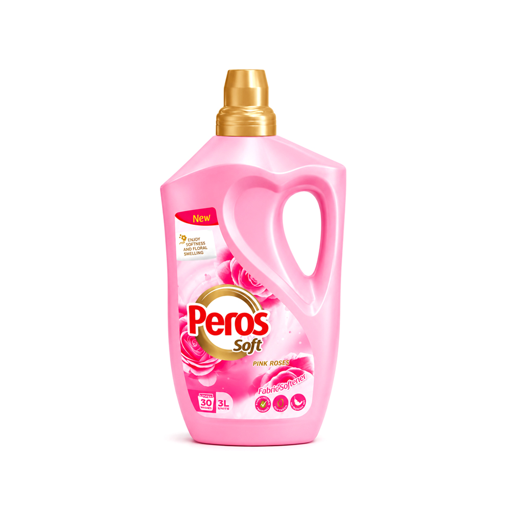 Suavizante de Ropa Peros Soft de Rosas (3L)
