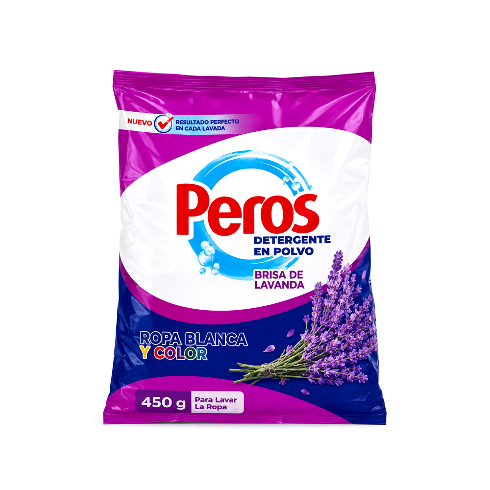 Detergente en Polvo Peros de Lavanda (450g)