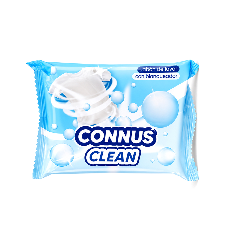 Jabón de Lavar con Blanqueador Connus Clean (138g)