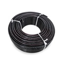 Cable Eléctrico Q7-LUMINA con Conductor Trenzado y Cubierta de Nailon Negro (100m)