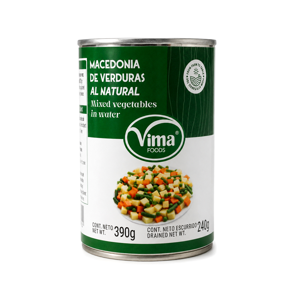 Macedonia de Verduras al Natural Vima (390g)