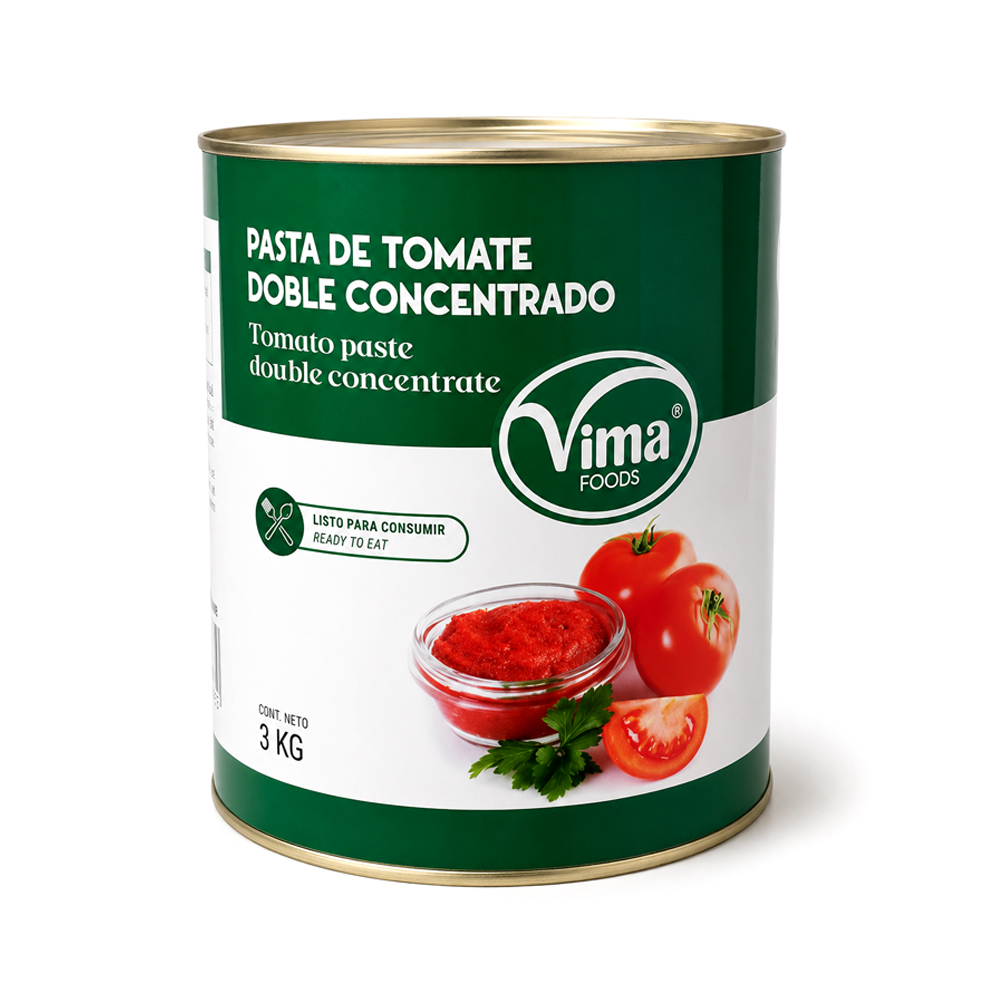 Pasta de Tomate Doble Concentrada Vima (3kg)