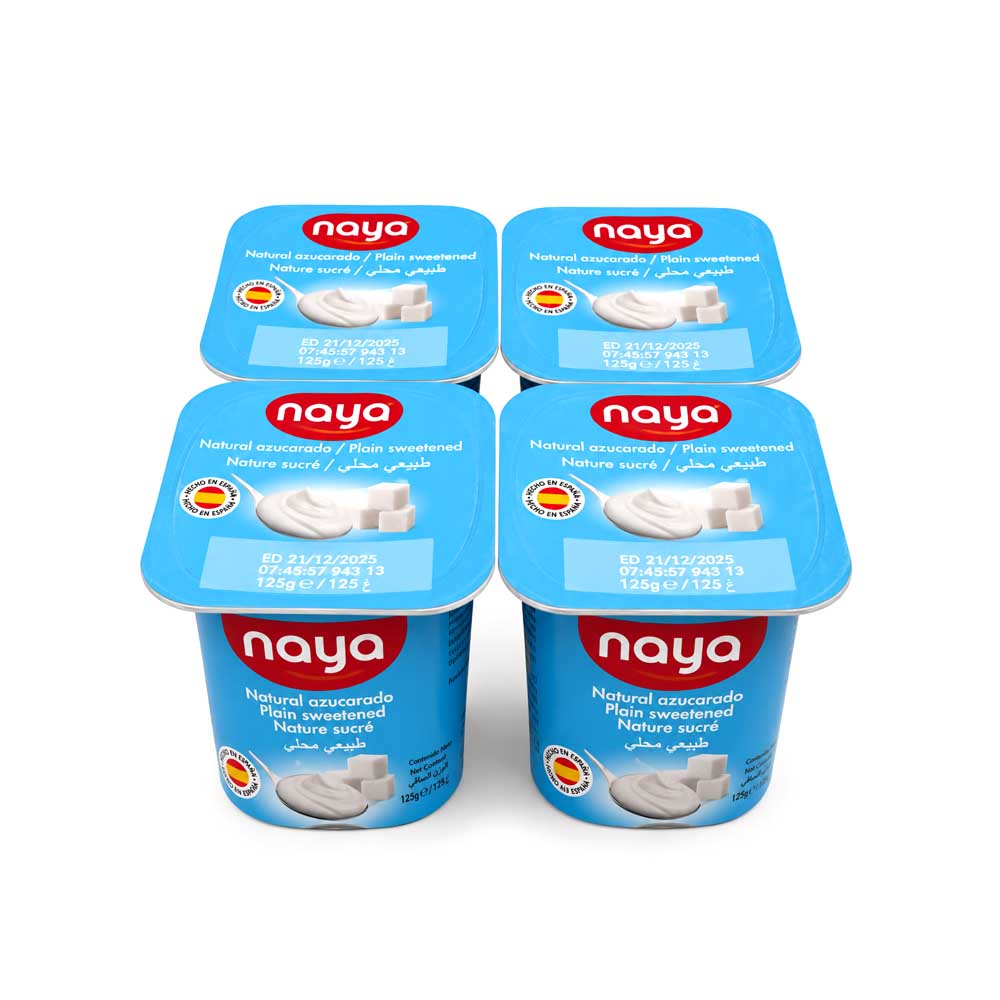 Yogur Sabor Natural Naya (4X125g)