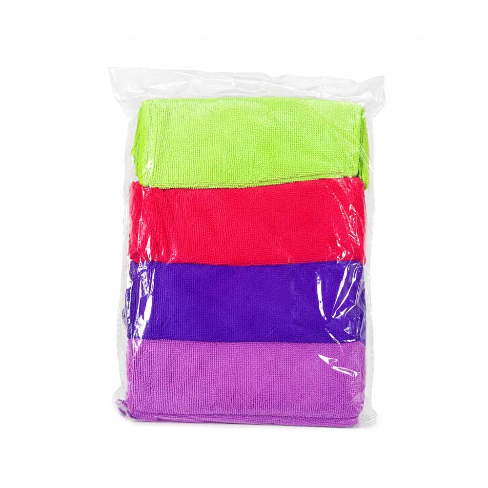 Set de Toallitas de Colores Mixtos (4uds)