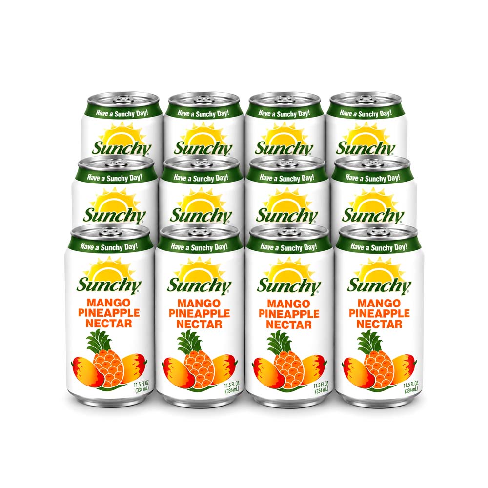 Pack de 12uds de Néctar de Mango & Piña Sunchy (12x334ml)