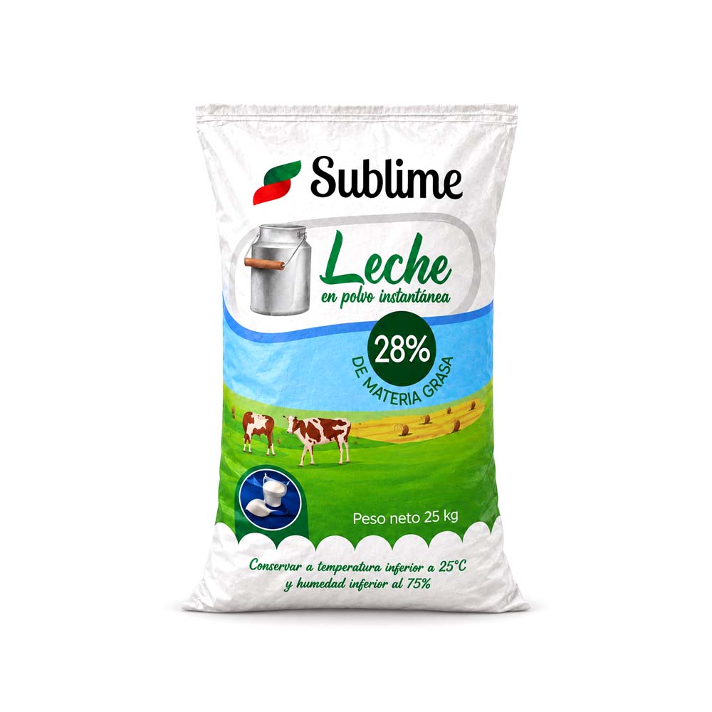 Saco de Leche en Polvo Instantánea Sublime (25kg)