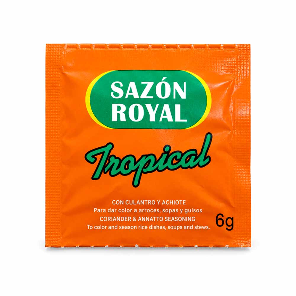 Sazón Royal Tropical con Culantro y Achiote (12udsx6g)