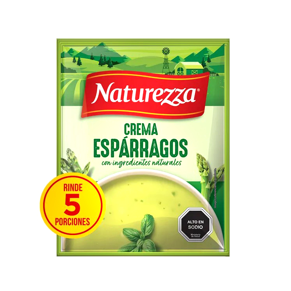 Crema de Espárragos Naturezza (60g)