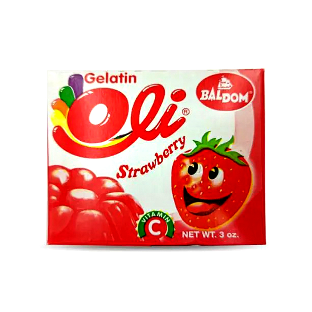 Gelatina de Fresa Oli (85g)