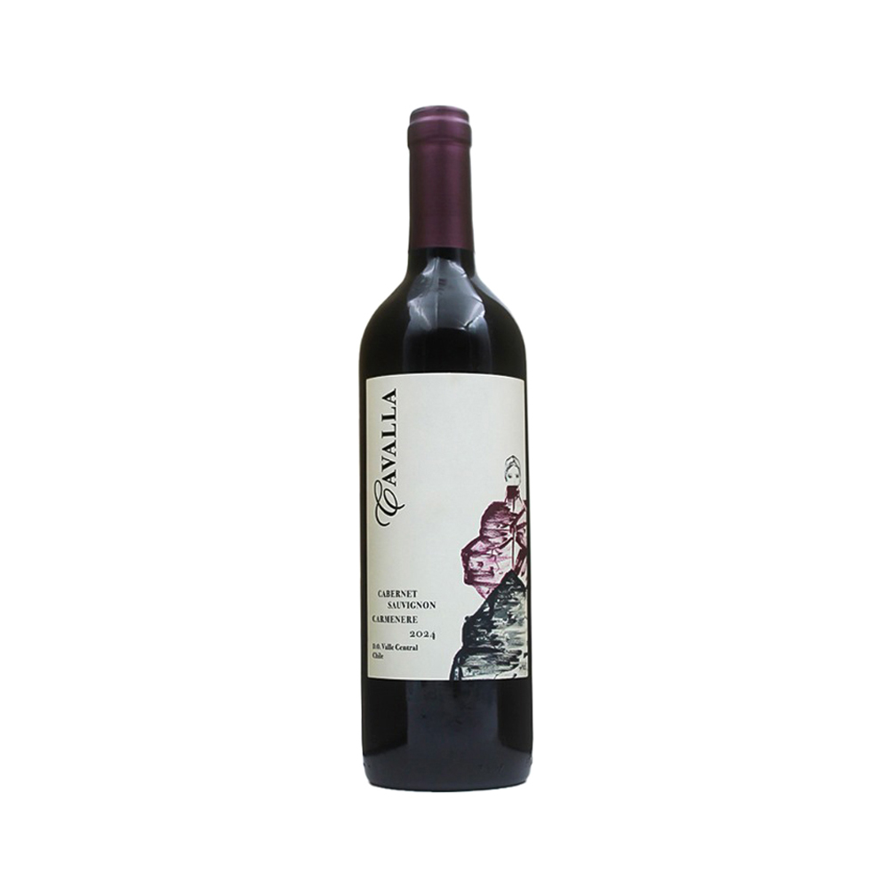 Vino tinto Cabernet Sauvignon Cavalla (750 ml)