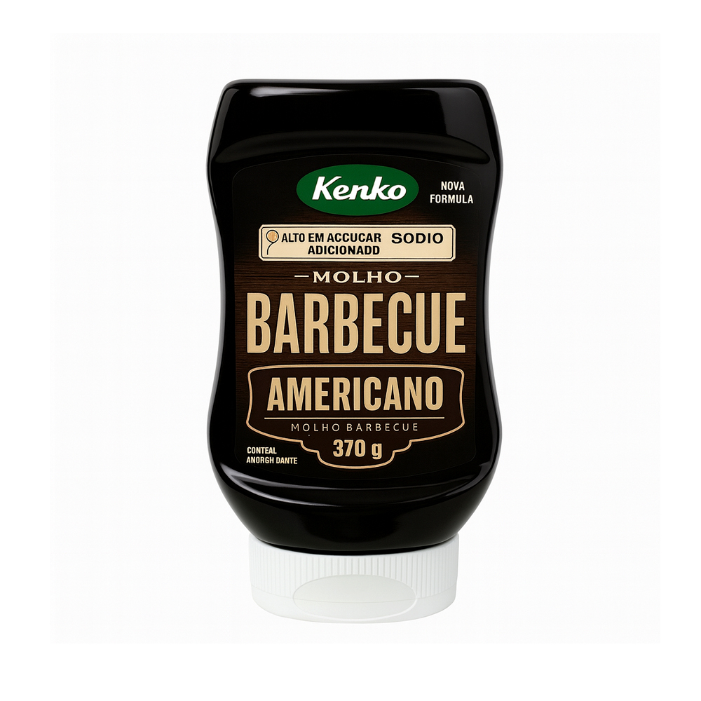Salsa Barbecue Americano Kenko (370g)