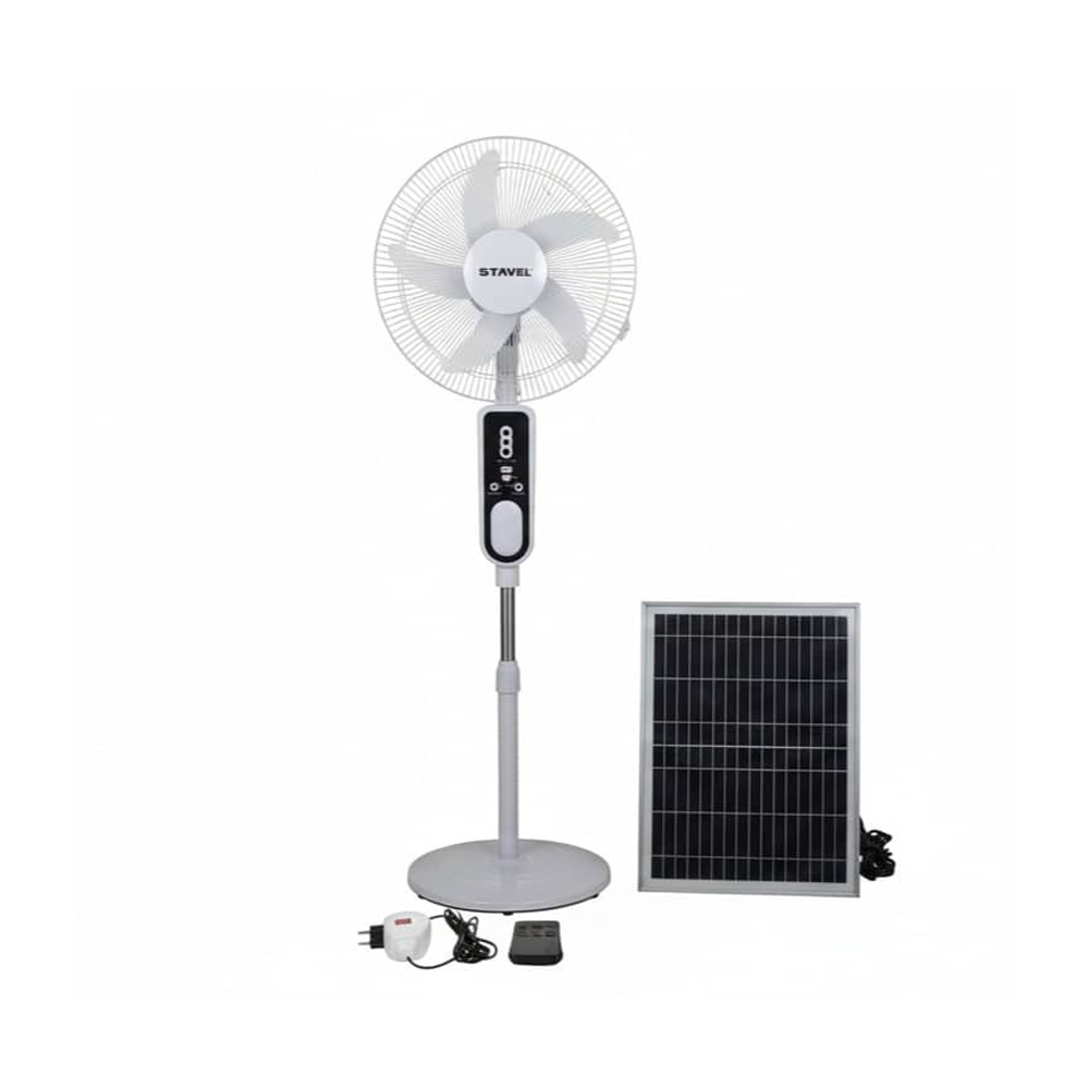 Ventilador Solar Recargable