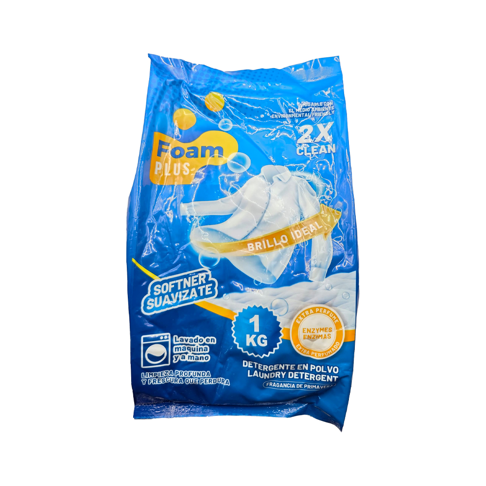 Detergente en Polvo Foam Pus(1kg)