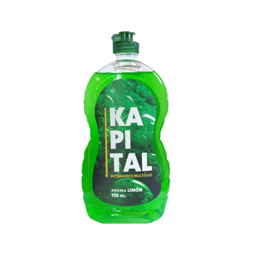 Detergente Kapital Multiuso Limón (750ml)
