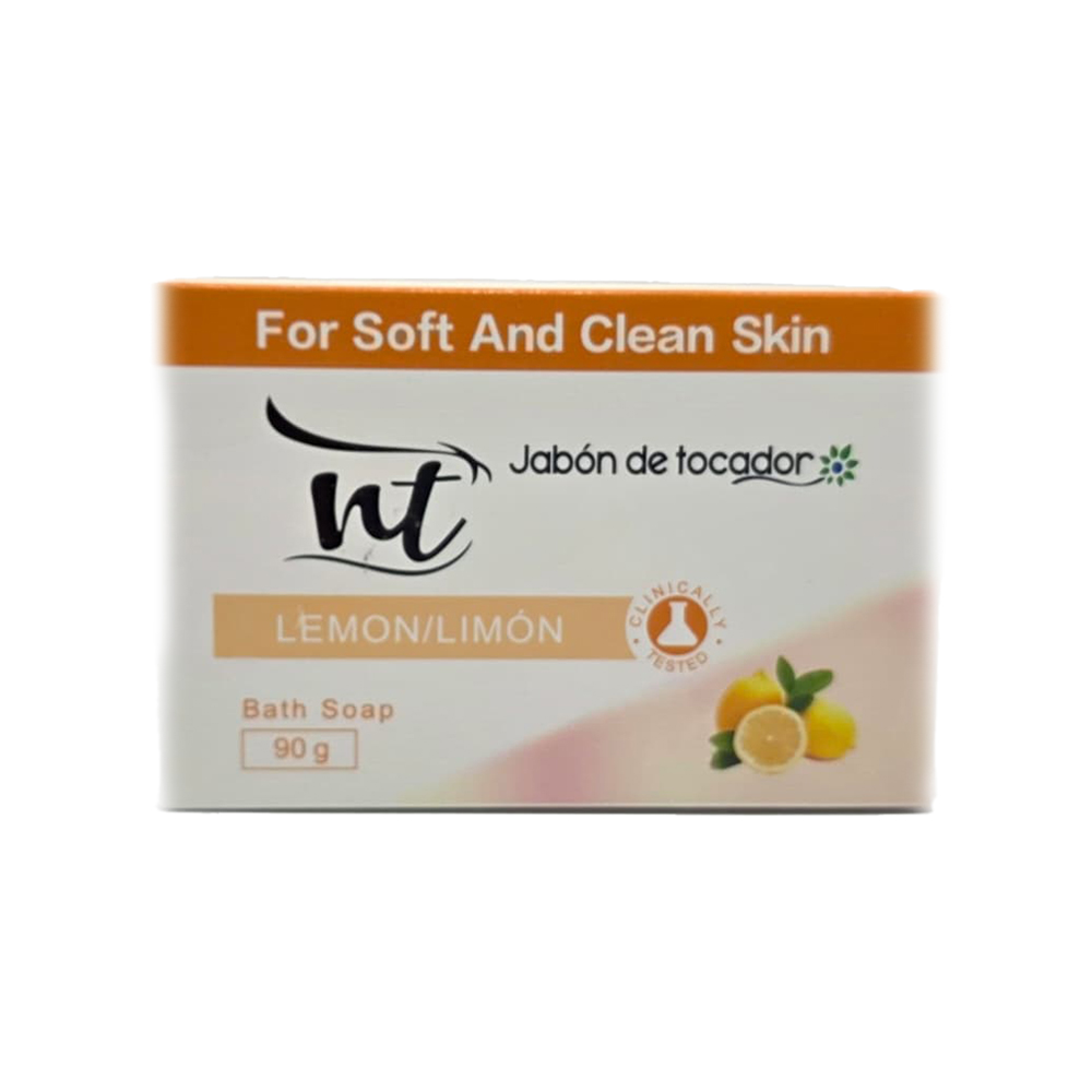 Jabón de Tocador Fragancia Limón Blanco (90g)