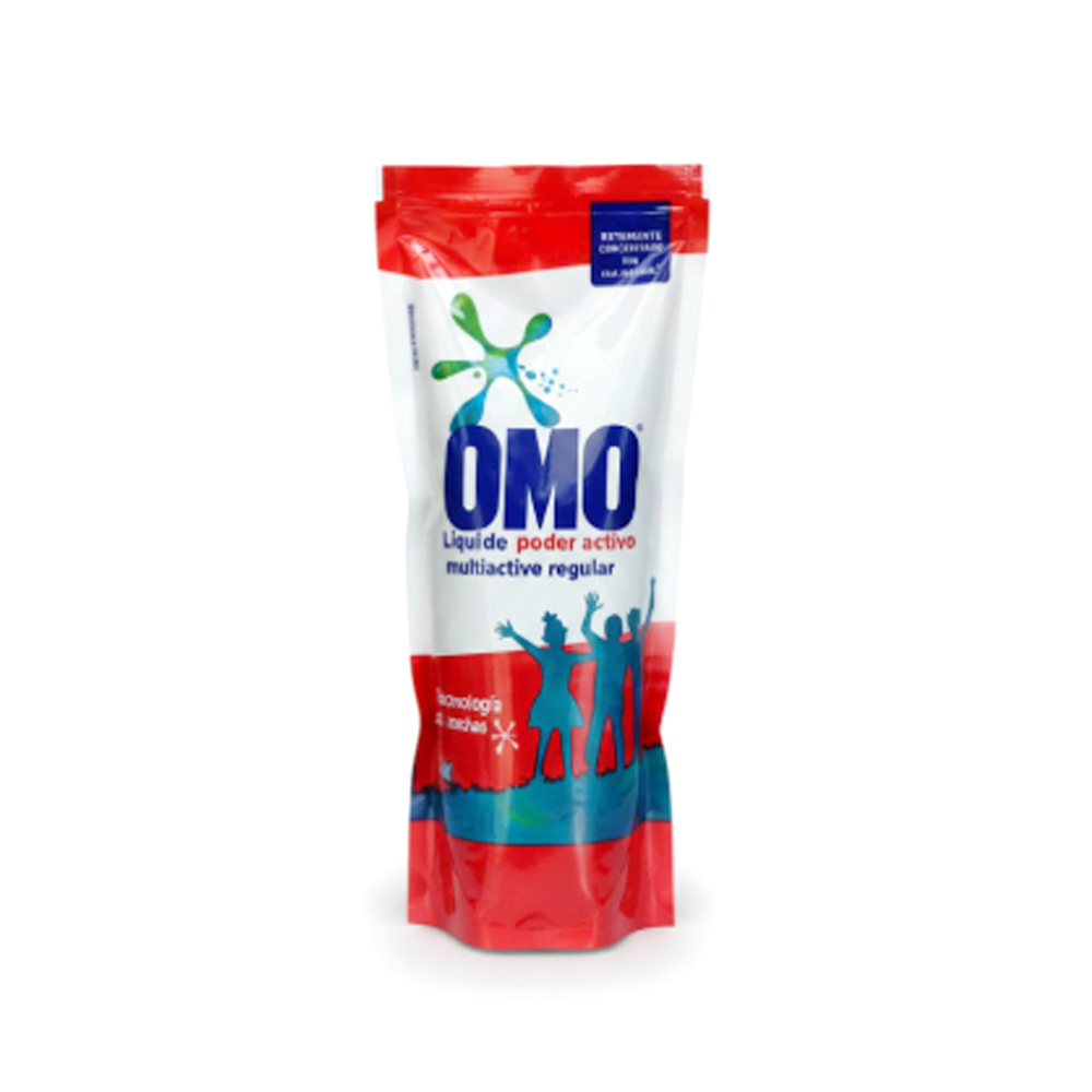 Detergente Líquido Multiactivo Regular Omo (450ml)