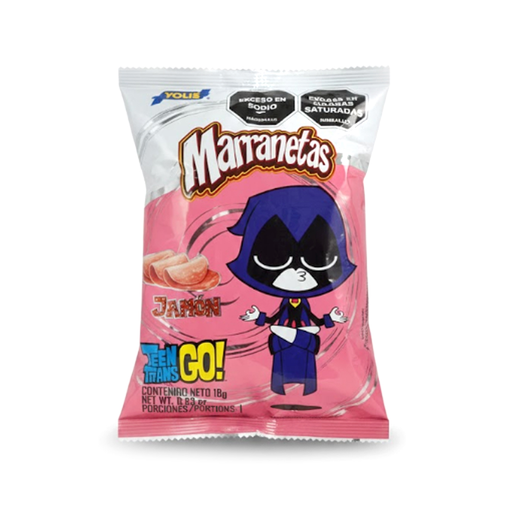 Marranetas Sabor Jamón (18g)