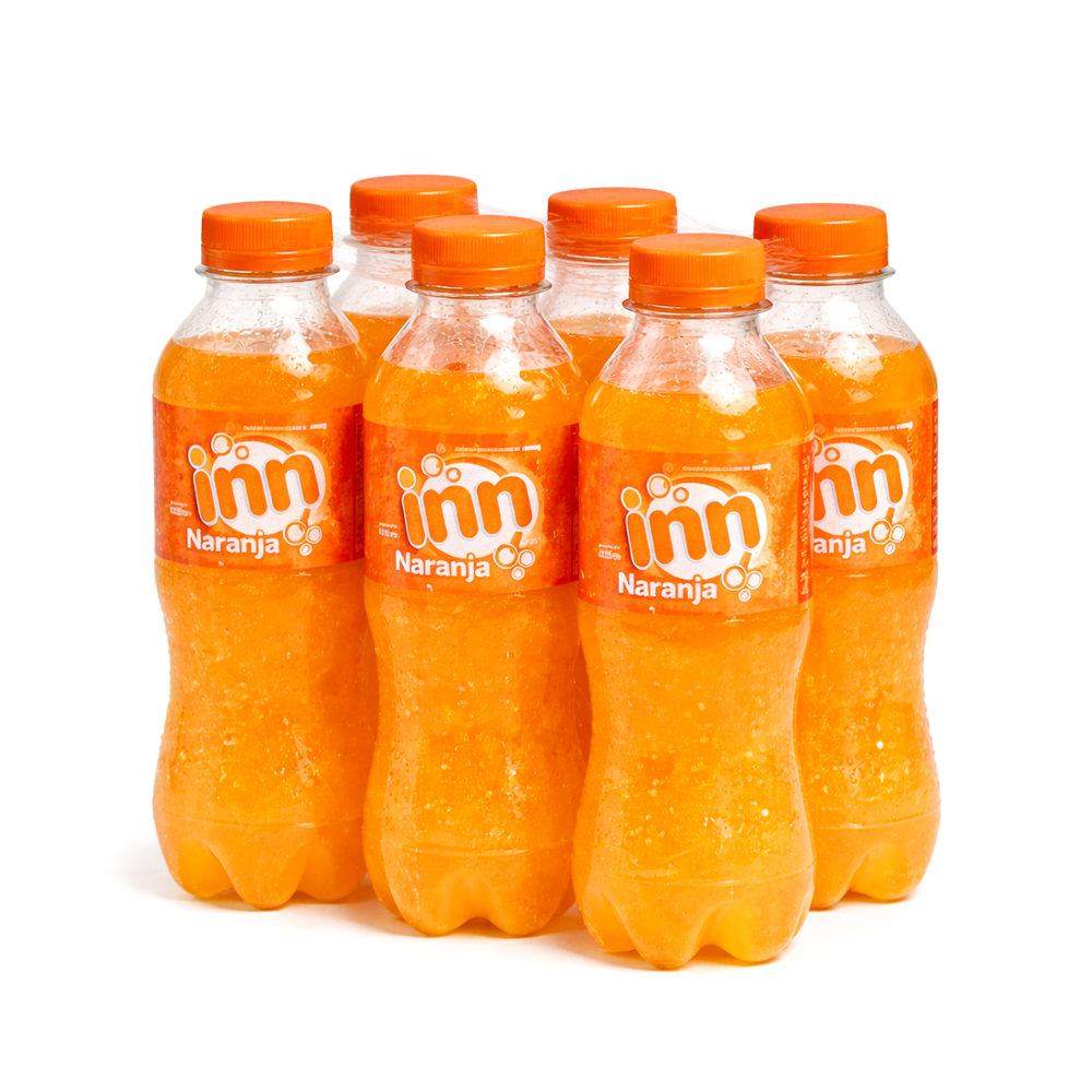 Pack Refresco Gaseado Naranja (6x400ml)