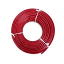 Cable Eléctrico Q7-LUMINA con Conductor Trenzado y Cubierta de Nailon Rojo (100m)