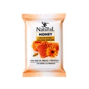 Jabón Natural Honey con Crema Hidratante, Miel de Abejas y Propóleo (125g)